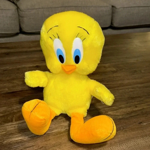 24K 1993 Looney Tunes Warner Bros Tweety Bird VTG Stuffed Animal plush item1531 - Picture 2 of 12